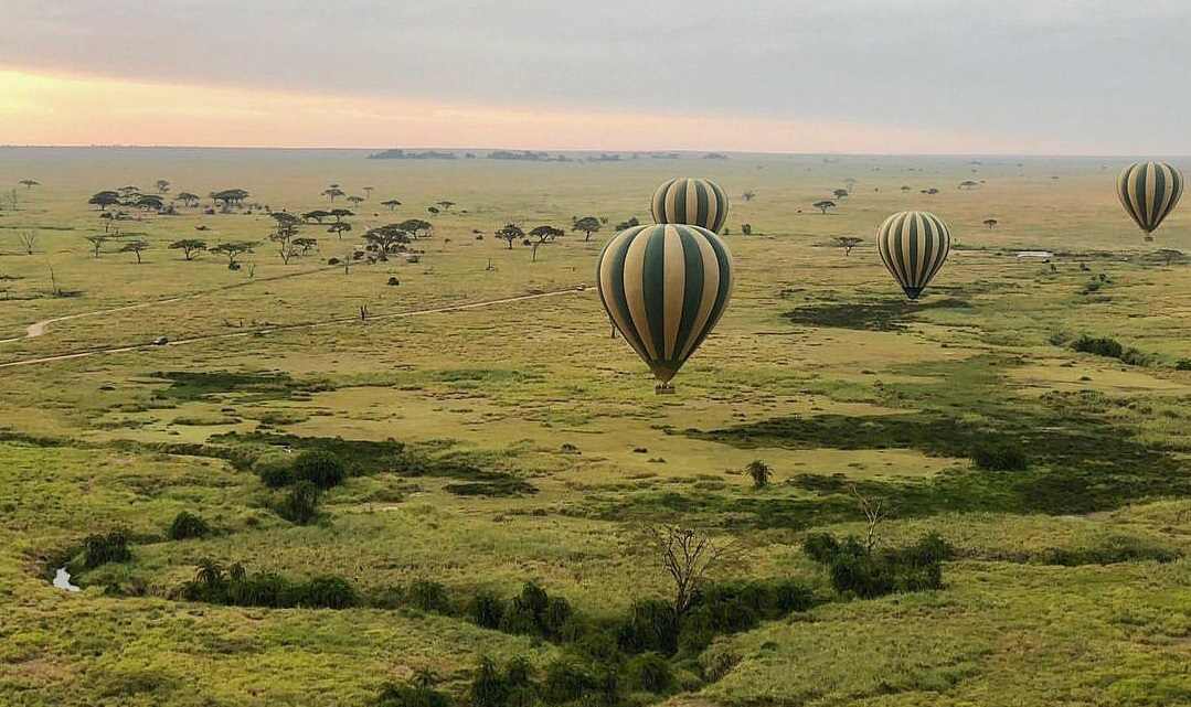 Hot Air Baloon Ride in Tanzania 