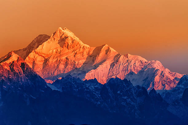 Mount Kangchenjunga: third highest mountain