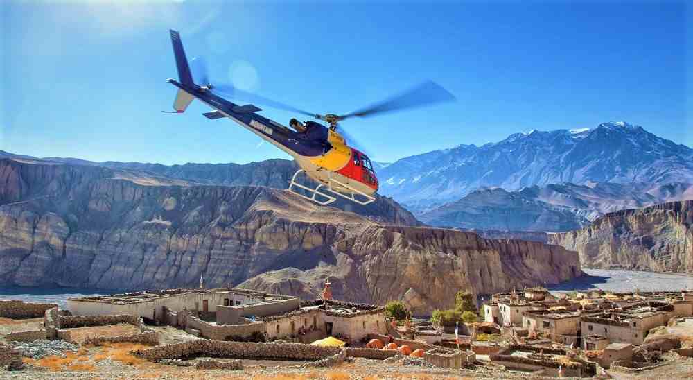 Upper Mustang Helicopter Tour