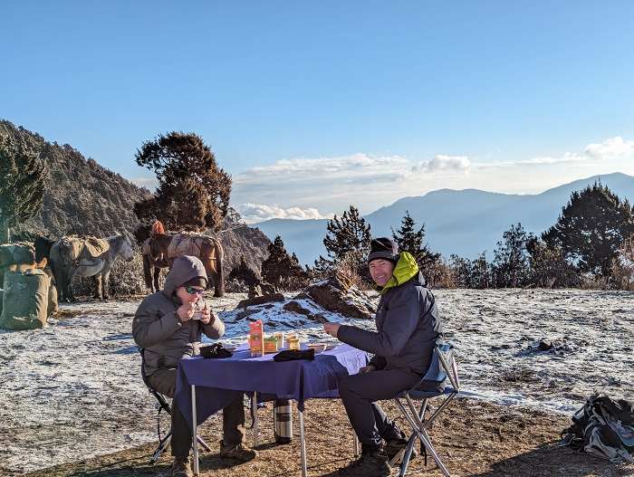 Trekking in Bhutan 