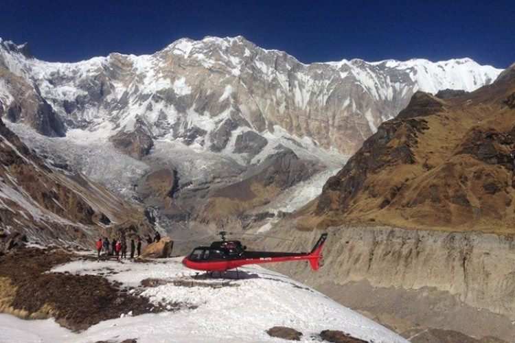 Annapurna Base Camp Helicopter Tour from Pokhara