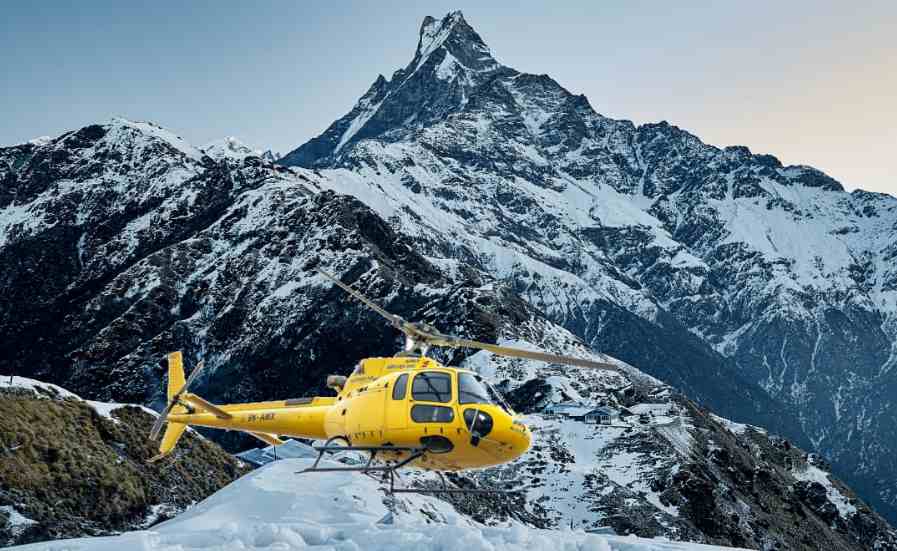 Mardi Himal Base Camp Helicopter Tour