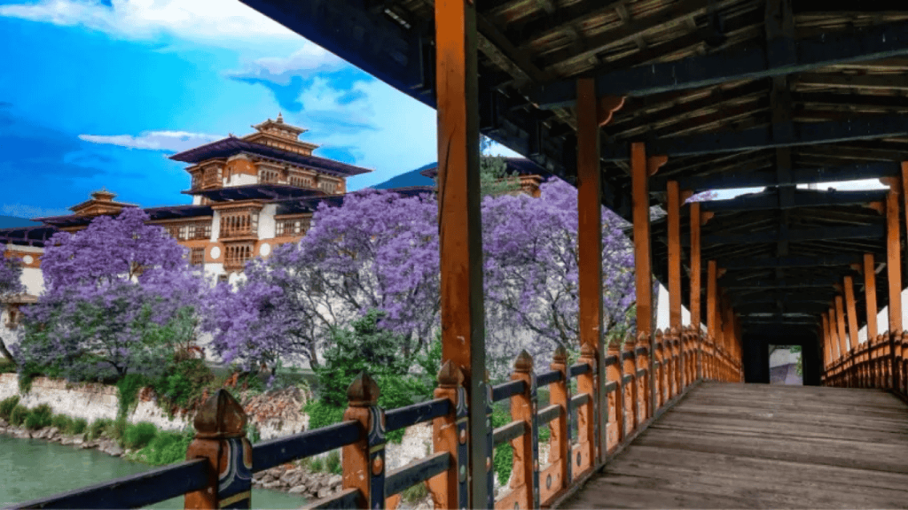 Best time to visit Bhutan spring autumn