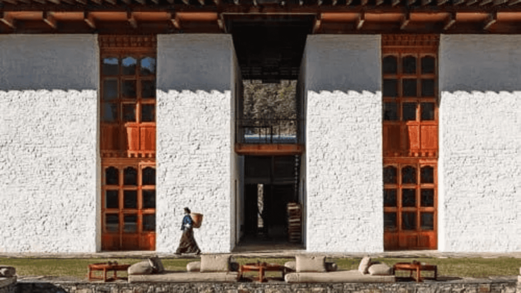 Bhutan hotel traditional accommodation