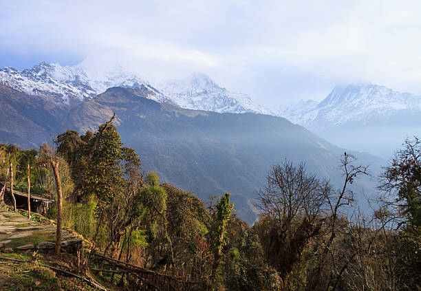 sunrise-annapurna-range-khopra-danda-viewpoint-nepal