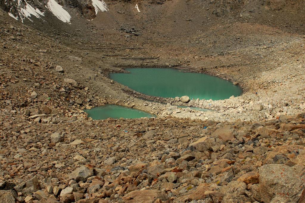 Gauri Kund sacred lake near Mount Kailash, Inner Kora route, Tibet, serene high-altitude landscape during Mount Kailash Inner Kora Tour