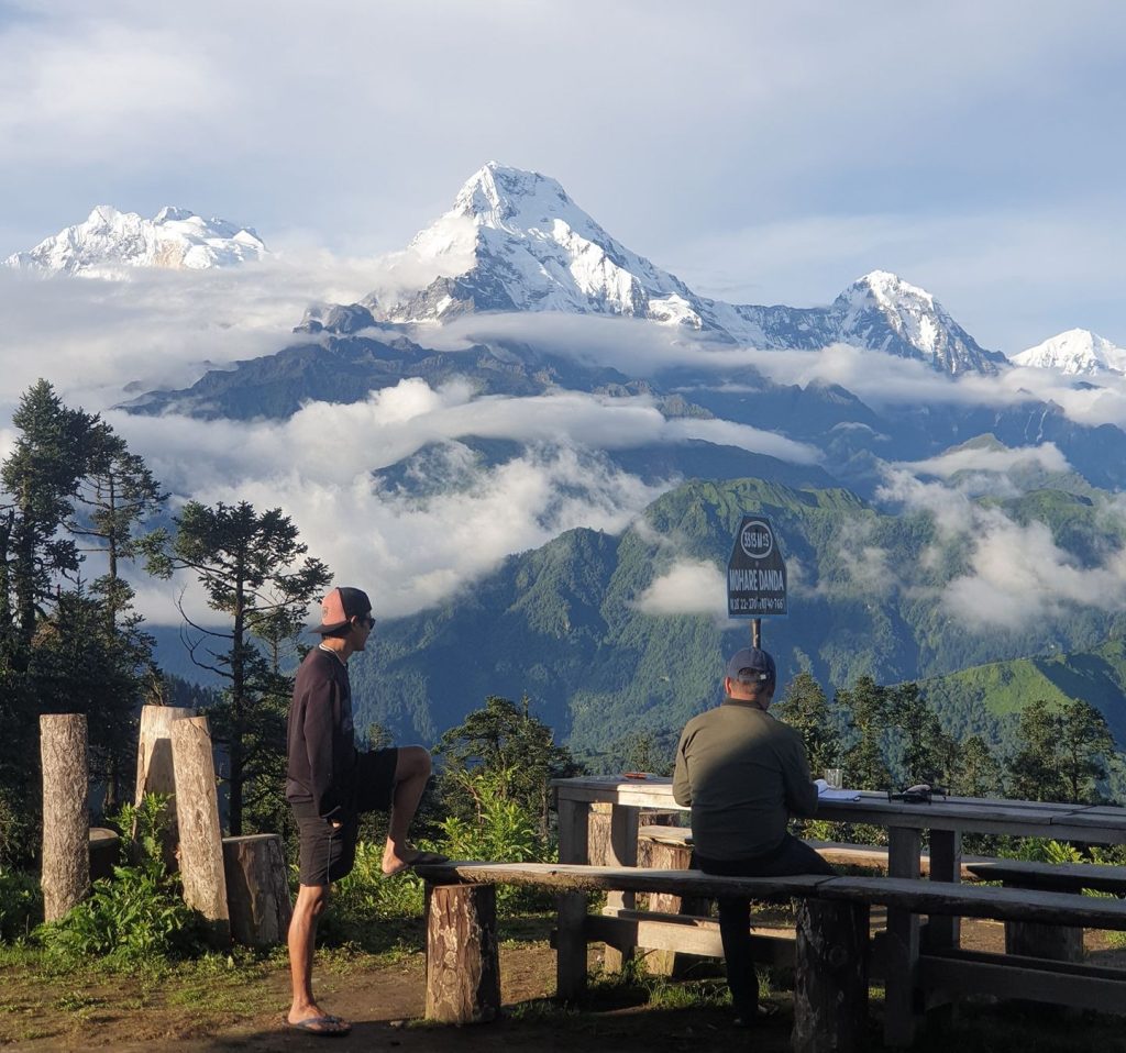Majestic view from Mohare Danda View Point-best treks in nepal