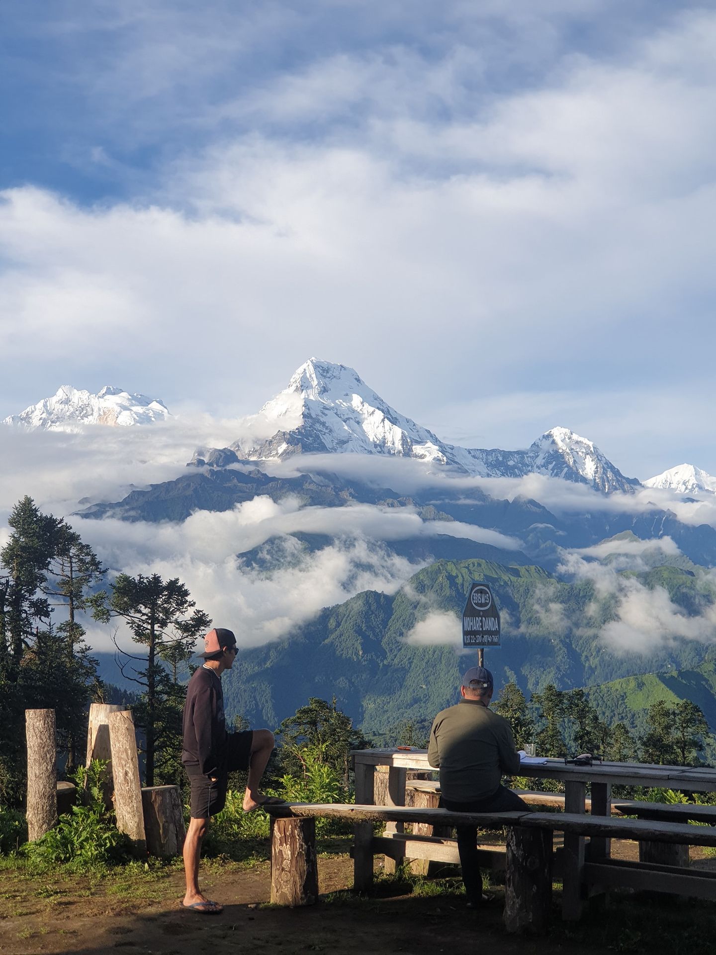 Majestic view from Mohare Danda View Point