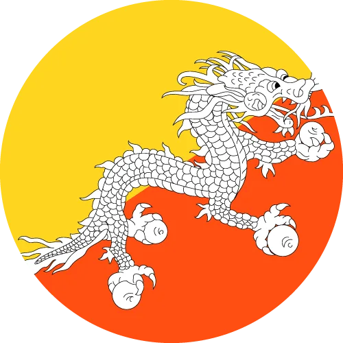 Bhutan: Tours & Trekking Experience Packages Flag