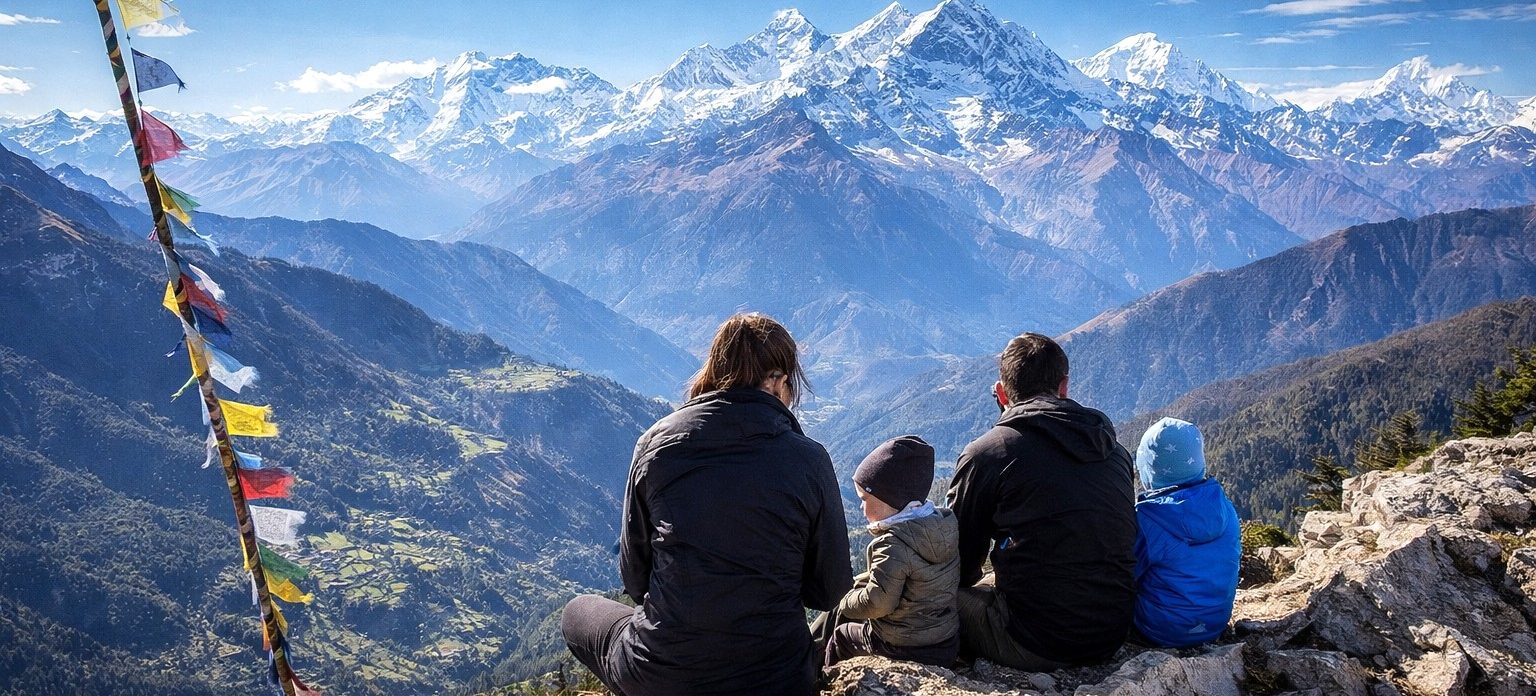 Family treks in Nepal, perfect for all ages, offering comfort, connectivity, and breathtaking Himalayan views