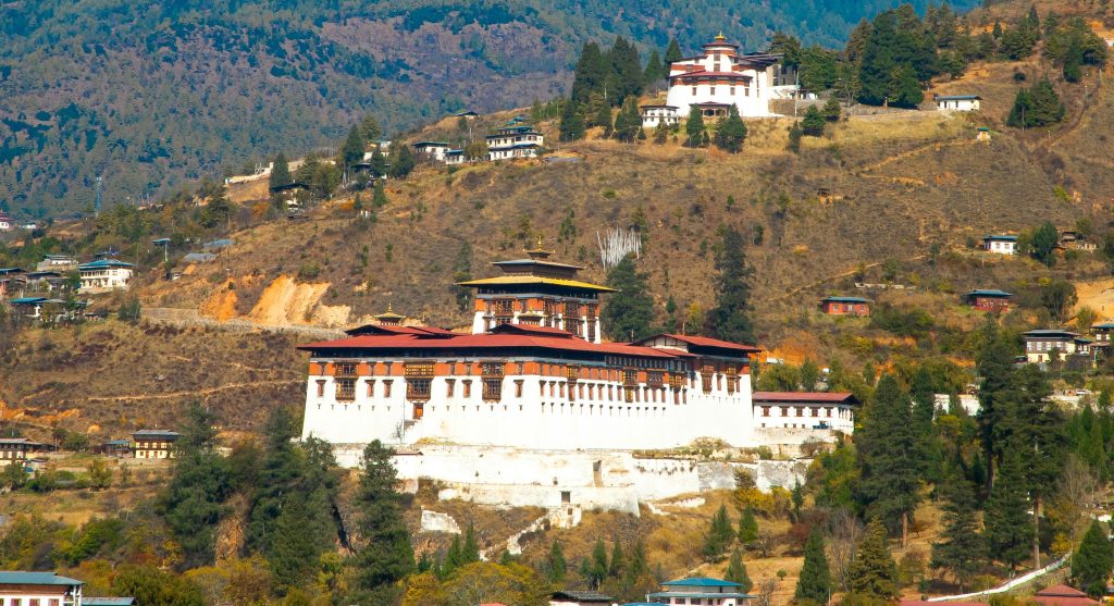 Best places to visit in Bhutan, Paro Rinpung Dzong historic fortress monastery