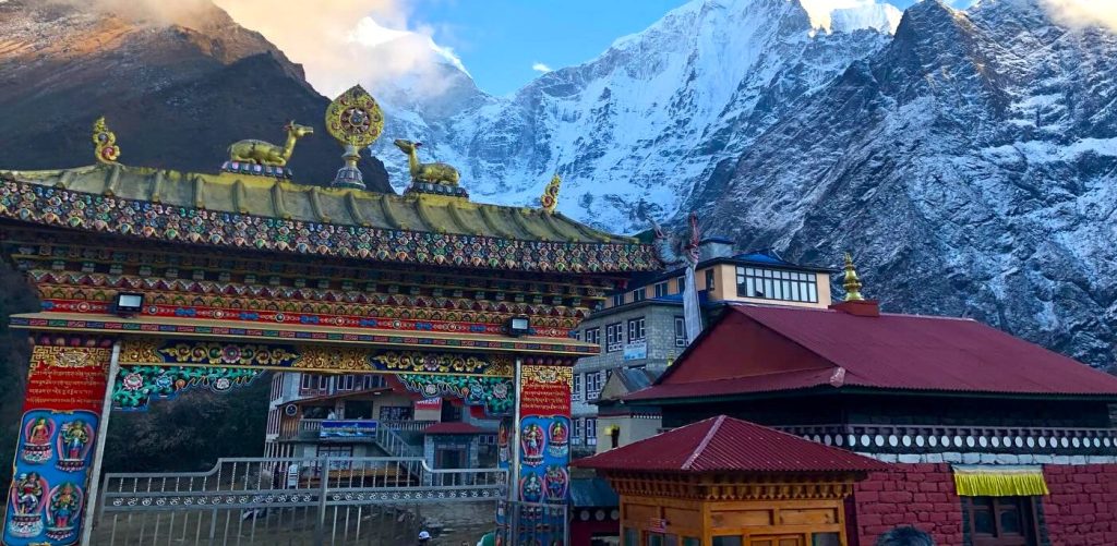 Tengboche Monastery, the spiritual heart of the Sherpas