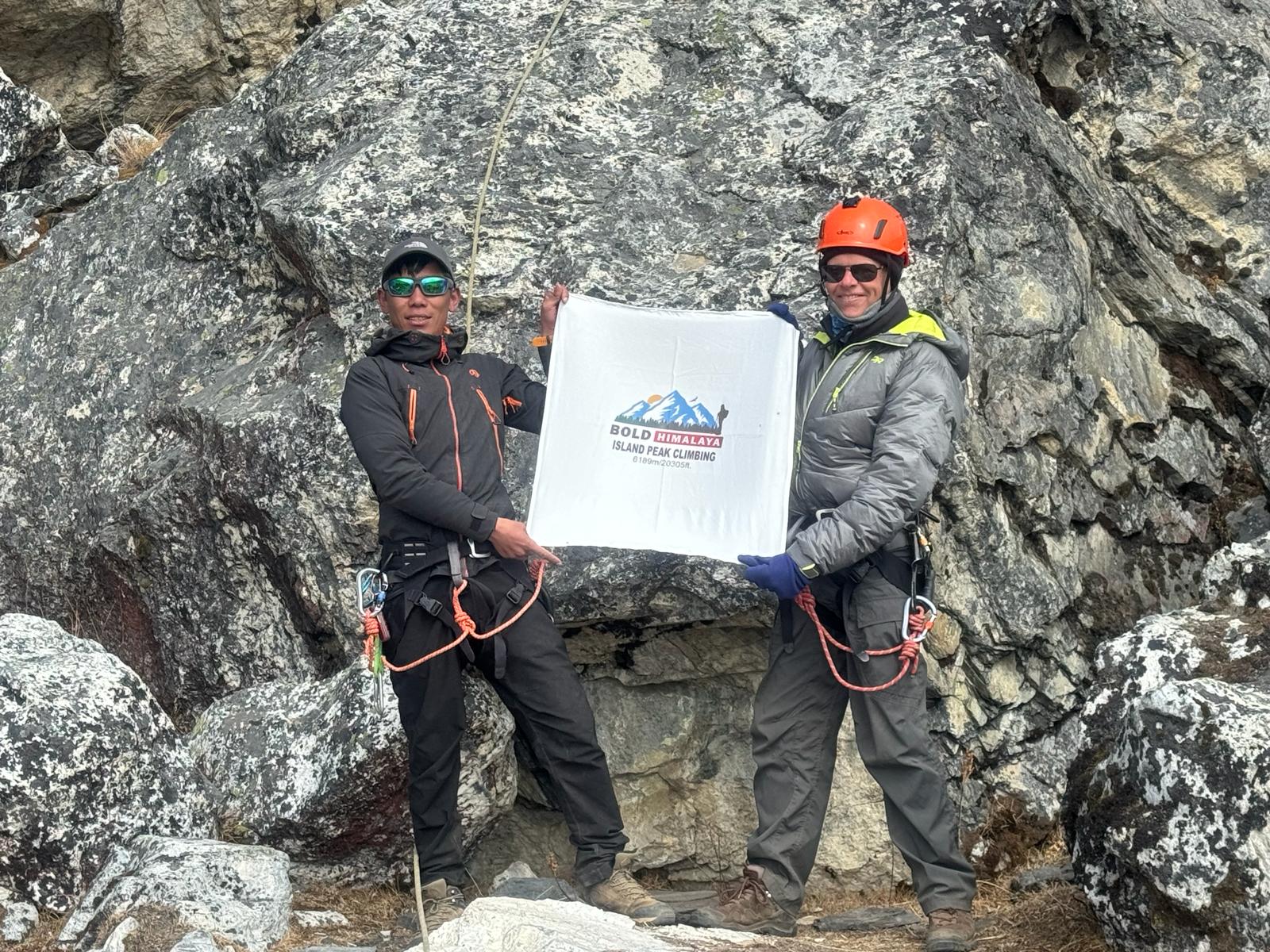 Preparation for Island Peak Climbing