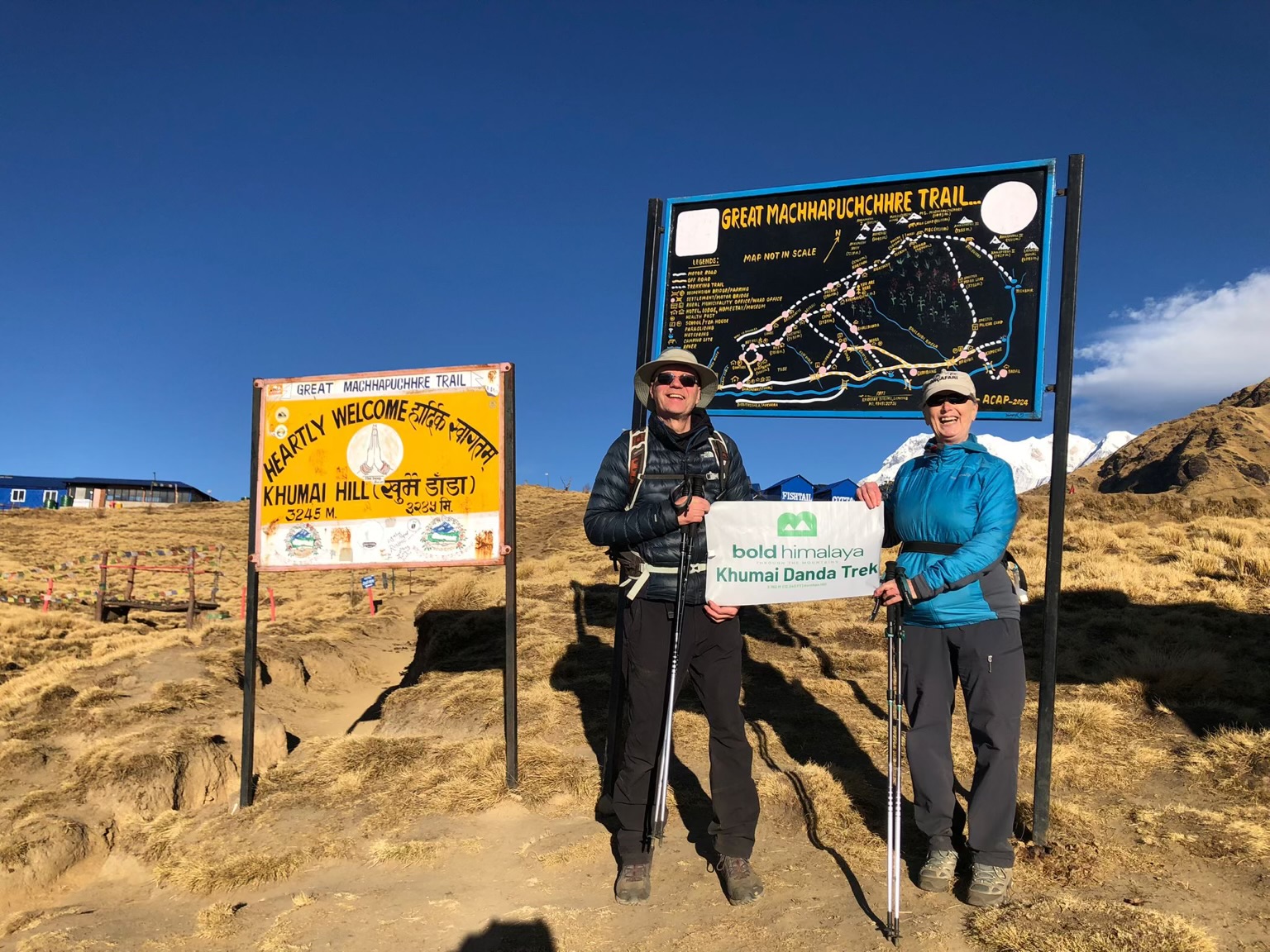 At 3,245m, the stunning Himalayan views make every step worth it