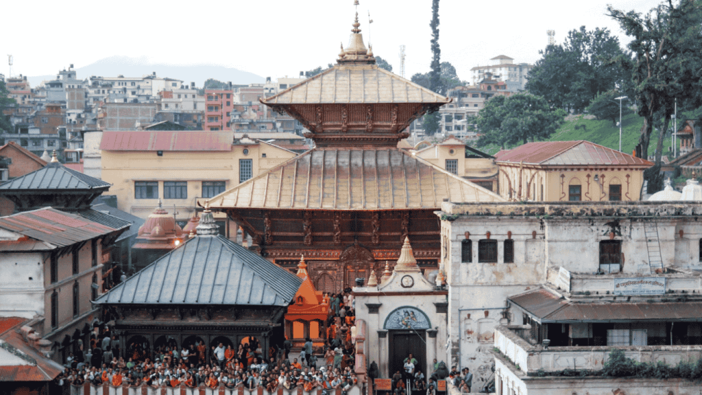Pashupatinath Temple sacred Hindu temple complex on Bagmati River Kathmandu Nepal