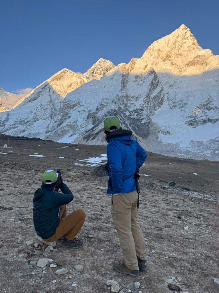 Mount Everest sunrise view from Kala Patthar Nepal
