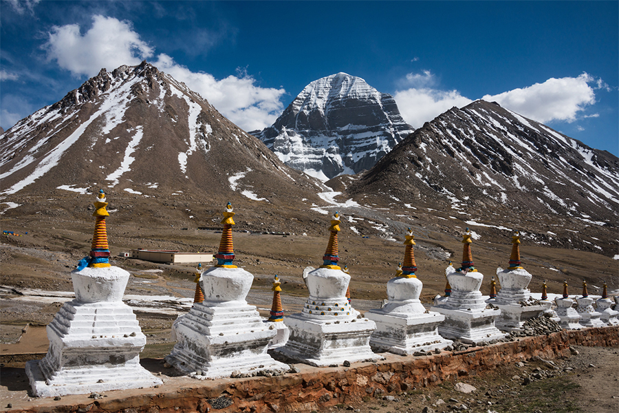 View of Ashtapad near Mount Kailash, a sacred site for Kailash Mansarovar Shrine Yatra pilgrims-Mount Kailash Yatra Cost