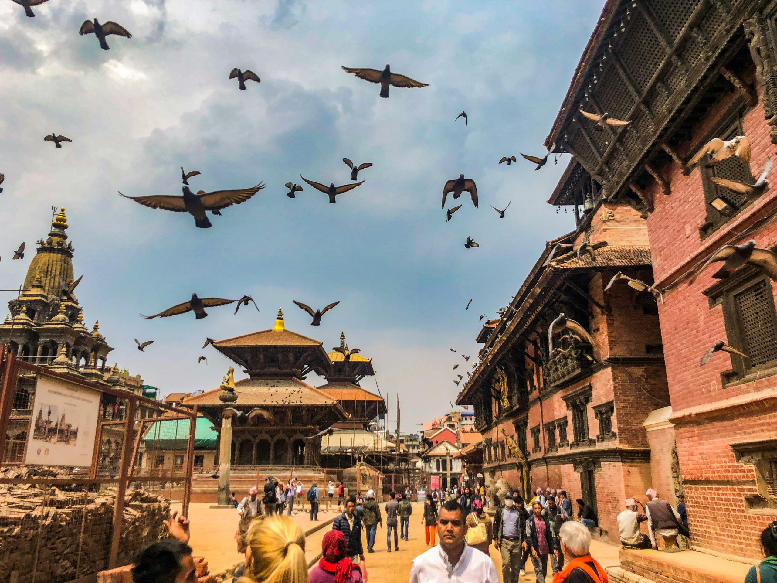 Patan Durbar Square visit during Kathmandu Bandipur Manang Tour in Nepal.
