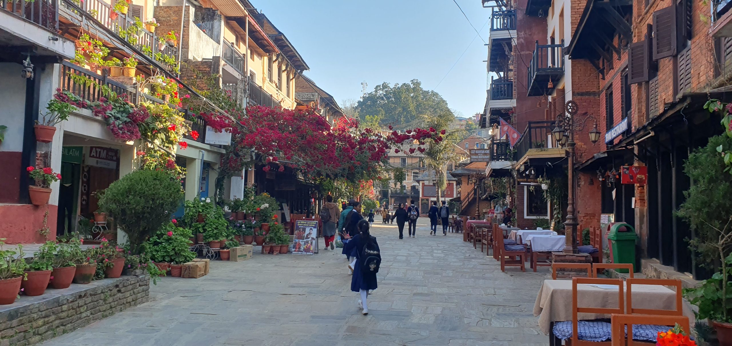 Traditional Bandipur hilltop village tour in Nepal.