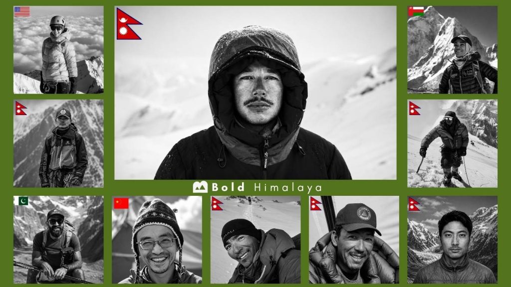 A tribute to the brave climbers who lost their lives on Broad Peak, remembered for their courage, passion, and legacy in the mountains.

